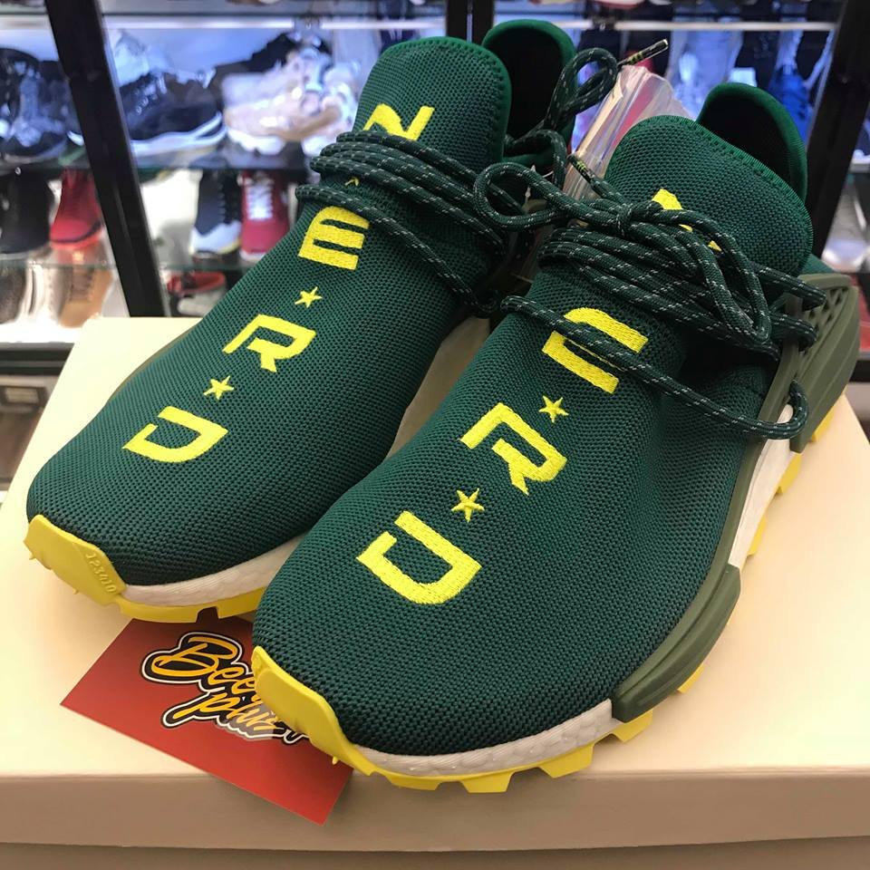 男鞋BEETLE ADIDAS X BBC ORIGINALS PW HU NMD NERD 菲董EE6297