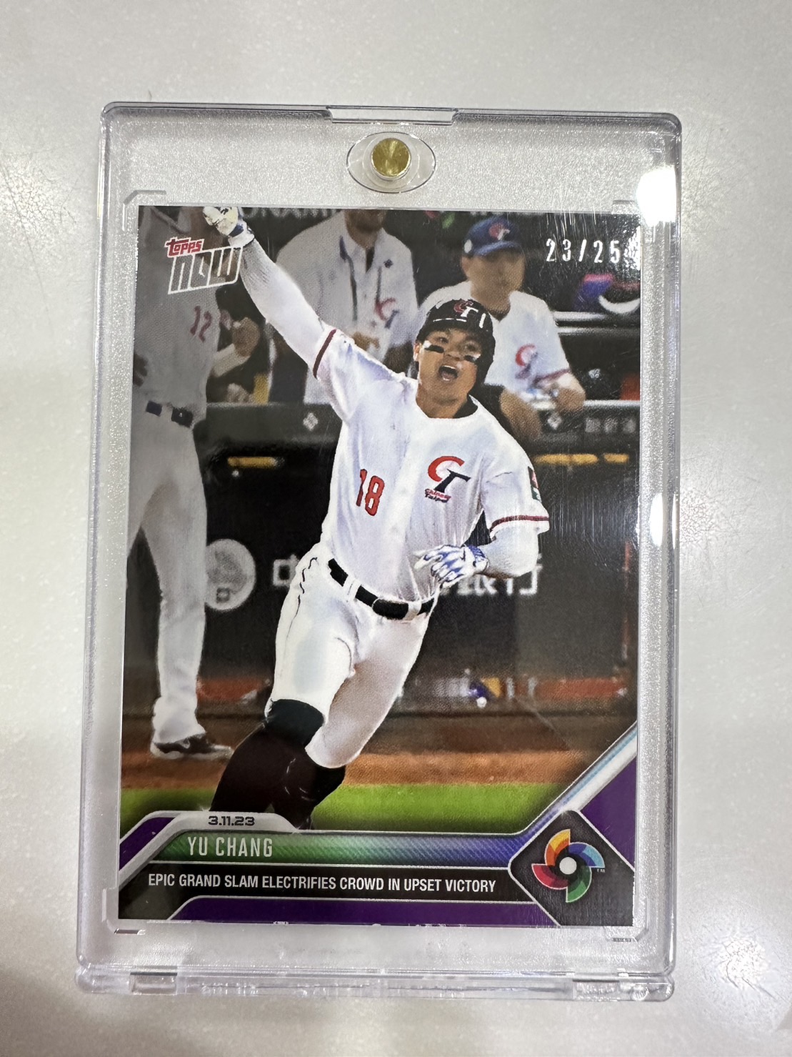 13松井裕樹村上宗隆 WBC Topps now JPN-05 25枚限定 - 記念グッズ