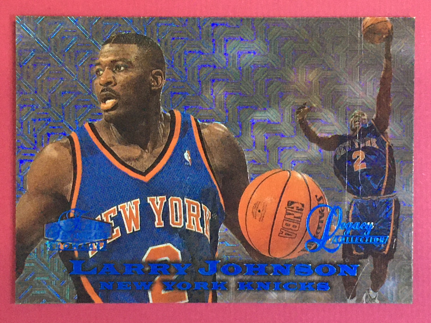 97-98 Showcase Legacy Collection Larry Johnson /100-