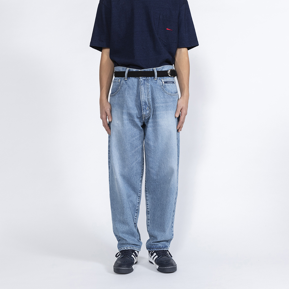 日貨代購CITY】2021SS DESCENDANT 1995 BAGGY JEANS 錐形褲