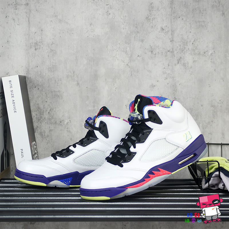 球鞋補習班NIKE AIR JORDAN 5 ALTERNATE BEL AIR 鴛鴦螢光彩虹DB3335