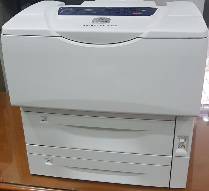 最大96％オフ！ No.23送料無料 ゼロックスDocuPrint3050 A3モノクロレーザープリンター 両面 トナー約100% LAN USB  カウンター14,123枚程