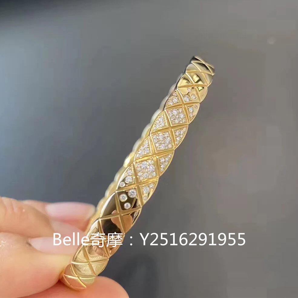 VÒNG TAY COCO CHANEL CRUSH BRACELET YELLOW GOLD 18K