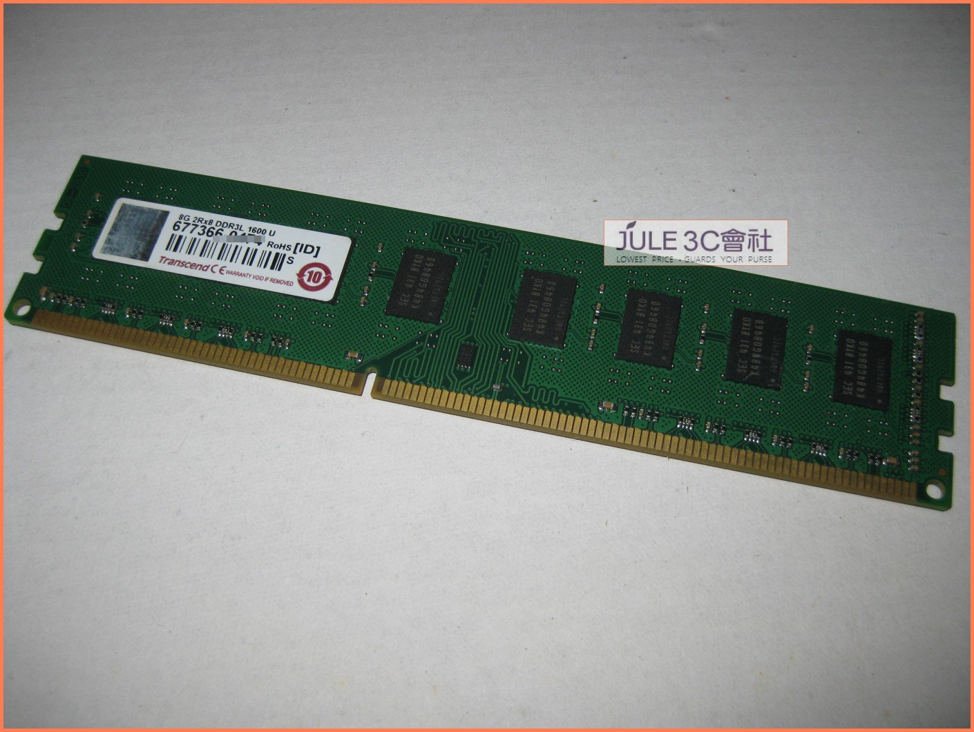 創見transcend Ddr3 1600 8g Ts1gkr72v6h 記憶體 蝦皮購物