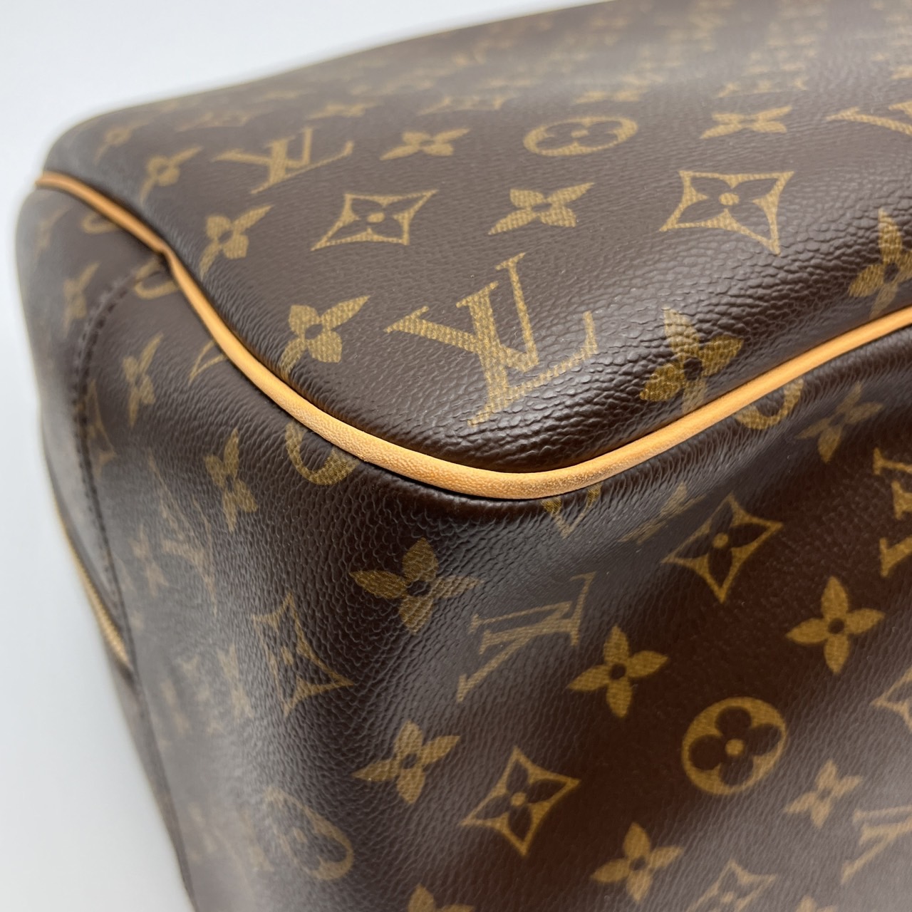 哈極品】美品《Louis Vuitton LV vintage 老花字紋行李袋/旅行袋/手提