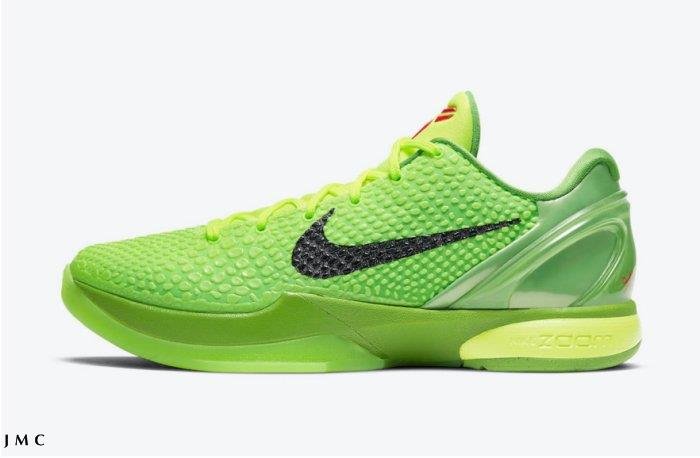 NIKE KOBE 6 PROTRO GRINCH 青蜂俠運動籃球鞋男鞋CW2190-300