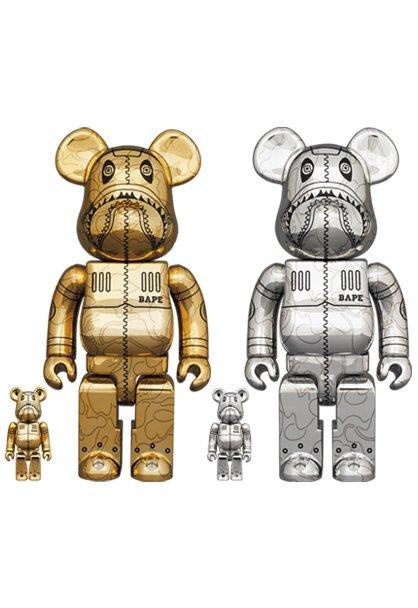 BE@RBRICK BEARBRICK 400%100% 庫柏力克熊 空山基 x BAPE