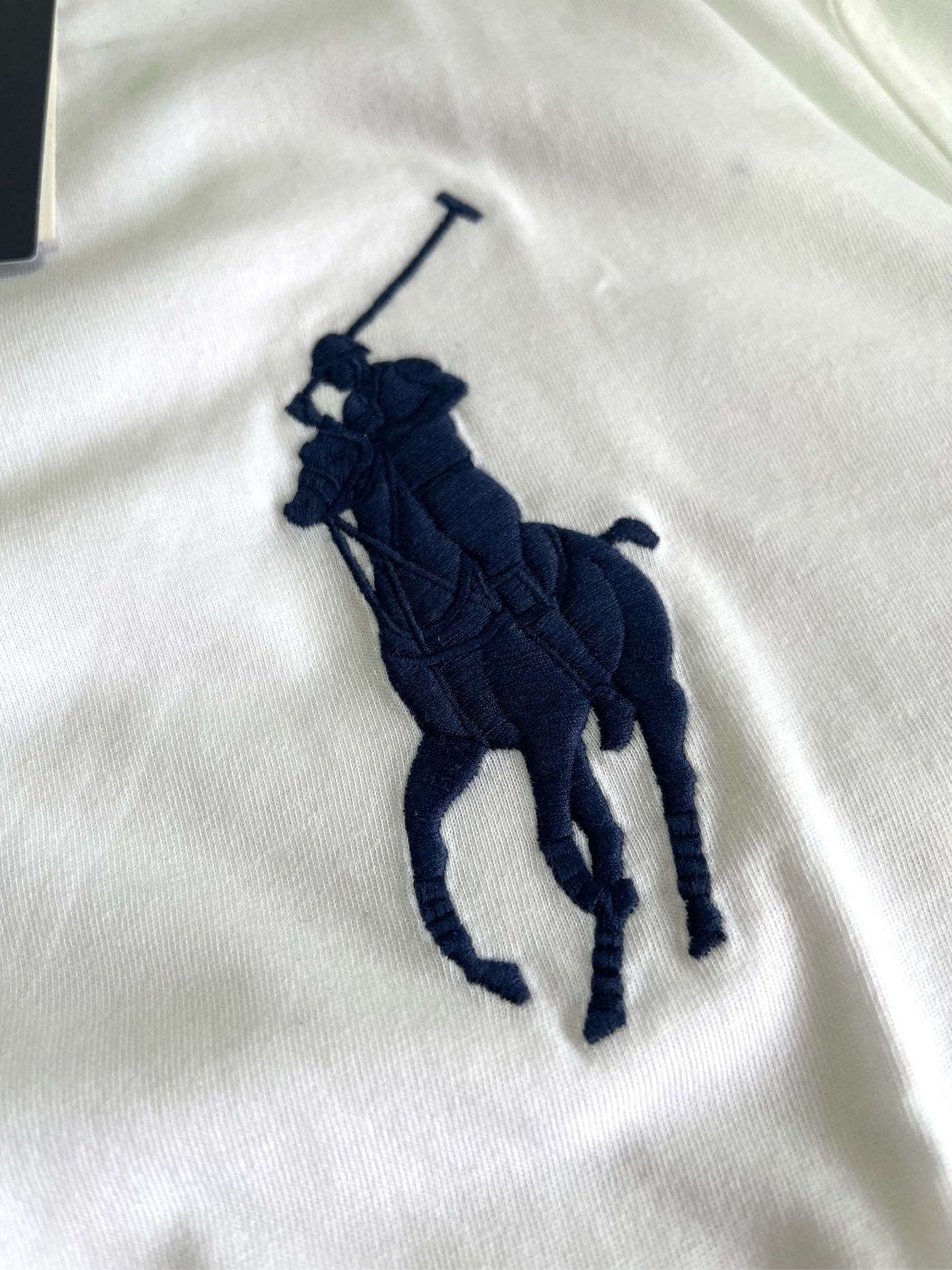 Polo Ralph Lauren 大馬刺繡logo成人版L/G號肩線49胸寬57衣長74適合36