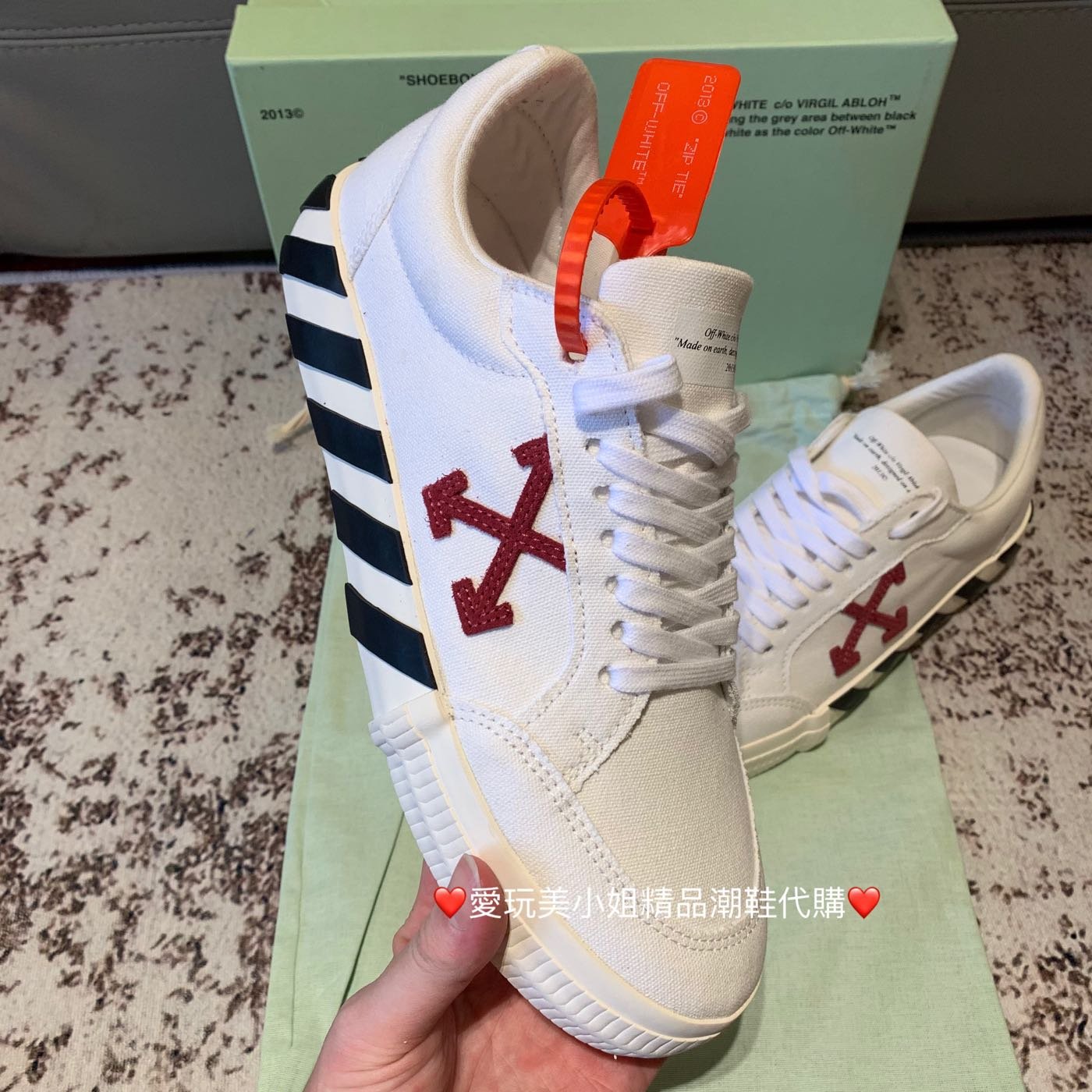 Off white 箭頭小白鞋男鞋❤️ | Yahoo奇摩拍賣