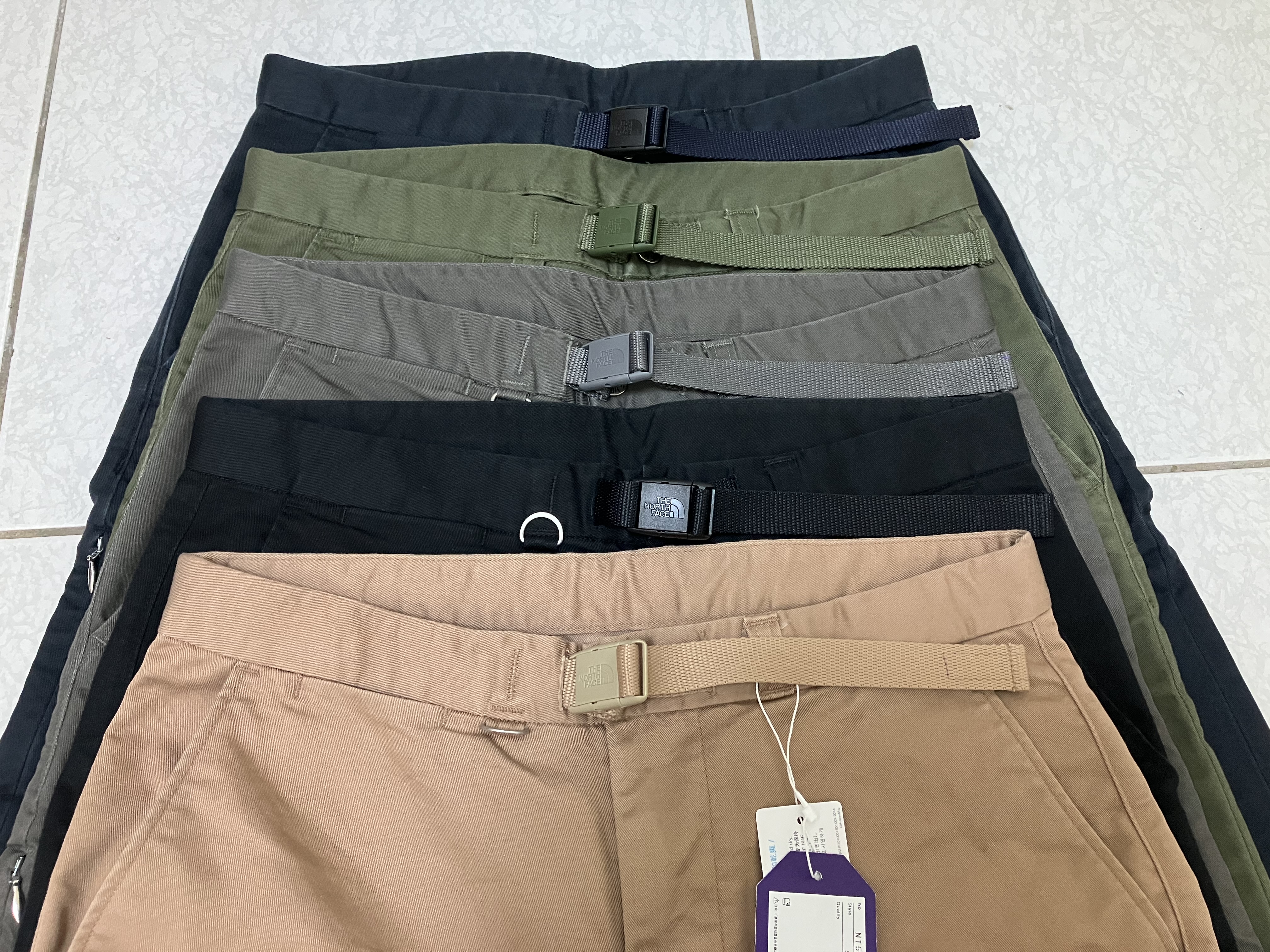 THE NORTH FACE Stretch Twill Tapered Pants 紫標錐型褲NT5051N W30