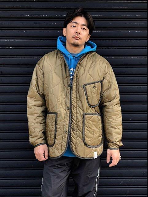 ショッピング公式 DESCENDANT REMNANTS QUILTING JACKET 3 L ブルゾン