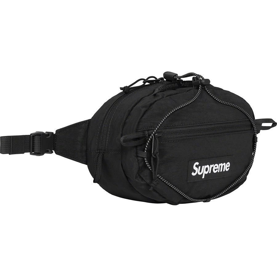 Supreme 20th August 20 (Week 1) Waist Bag黑色腰包肩包全新品美國