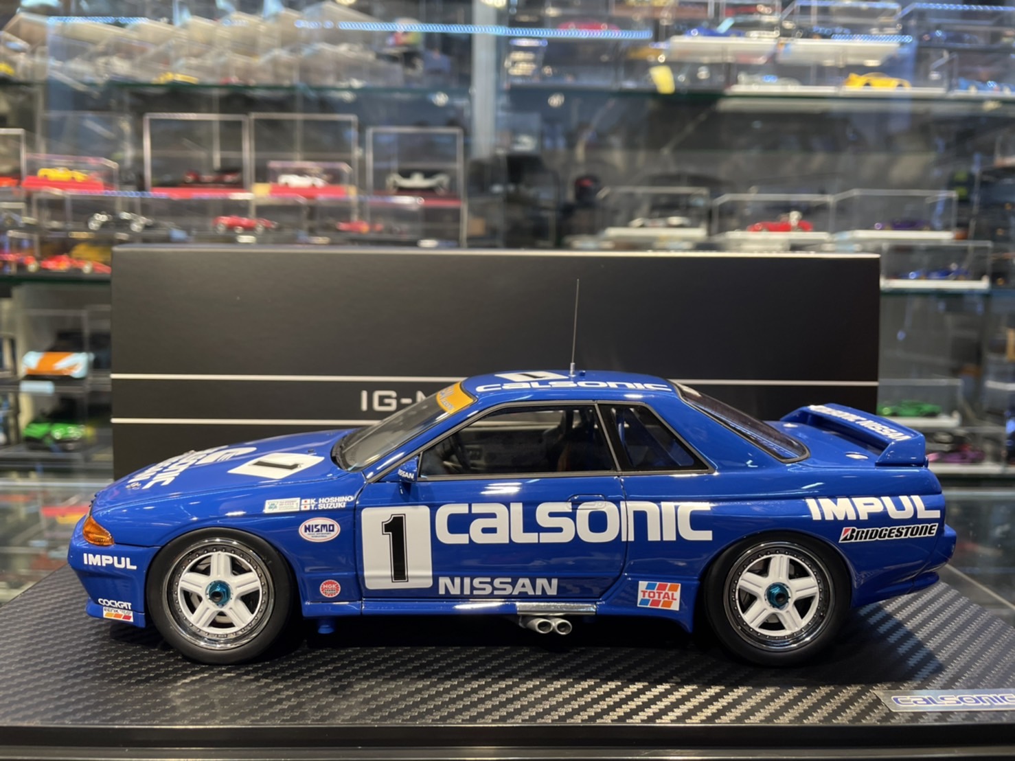 吉華@ 1/18 Ignition IG2819 CALSONIC SKYLINE (#1) 1991 JTC | Yahoo