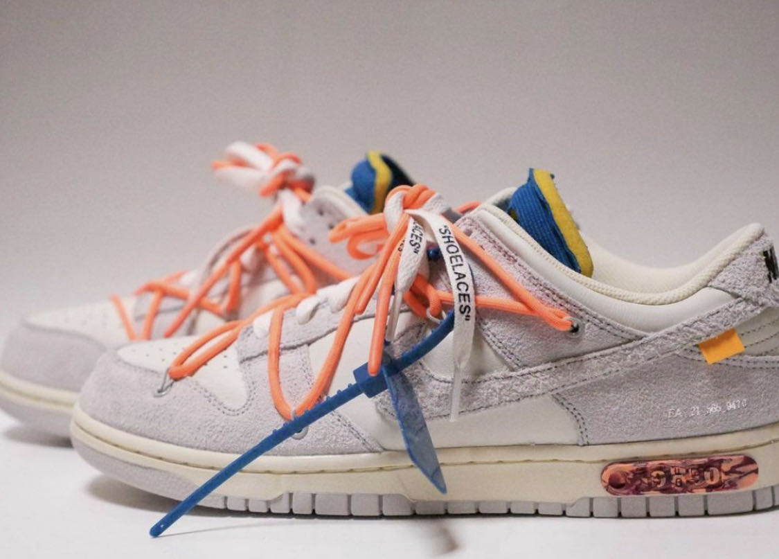 S.M.P】Off-White x Nike Dunk Low The50 灰白NO.19 DJ0950-119