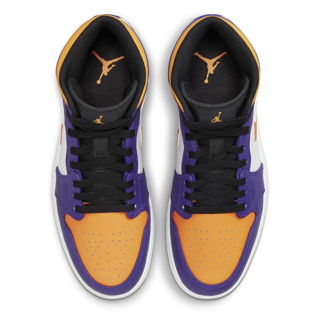 A-KAY0】NIKE AIR JORDAN 1 MID LAKERS 白紫黃【DQ8426-517】 | Yahoo