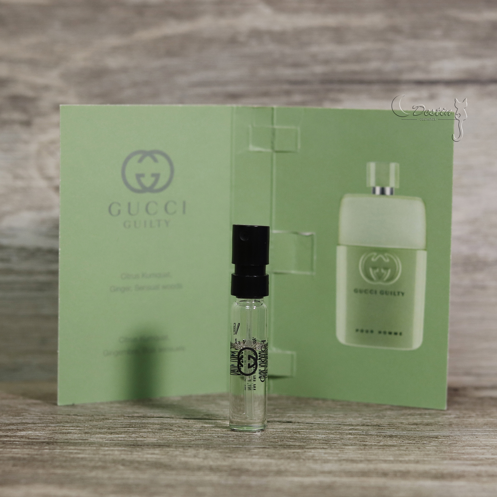 Gucci 罪愛蜜戀Guilty love edition 情人節限定版男性淡香水1.5mL 可