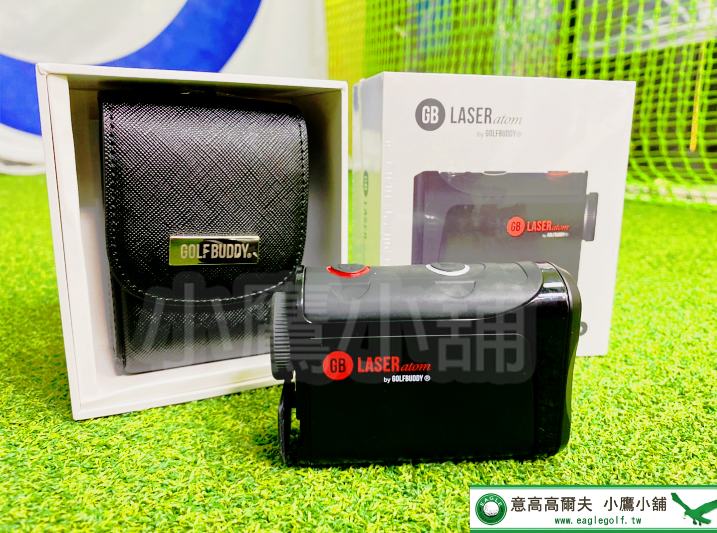 小鷹小舖] GOLFBUDDY LASER ATOM 高爾夫測距儀輕便小巧ZST技術帶