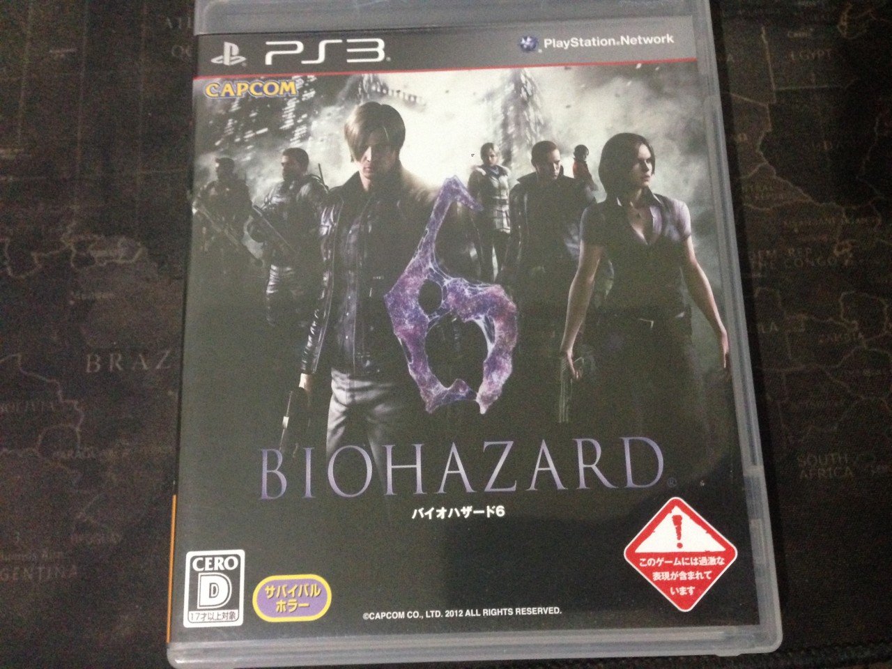 天空艾克斯600免運PS3 惡靈古堡6 Biohazard 6 Resident Evil 6 日版