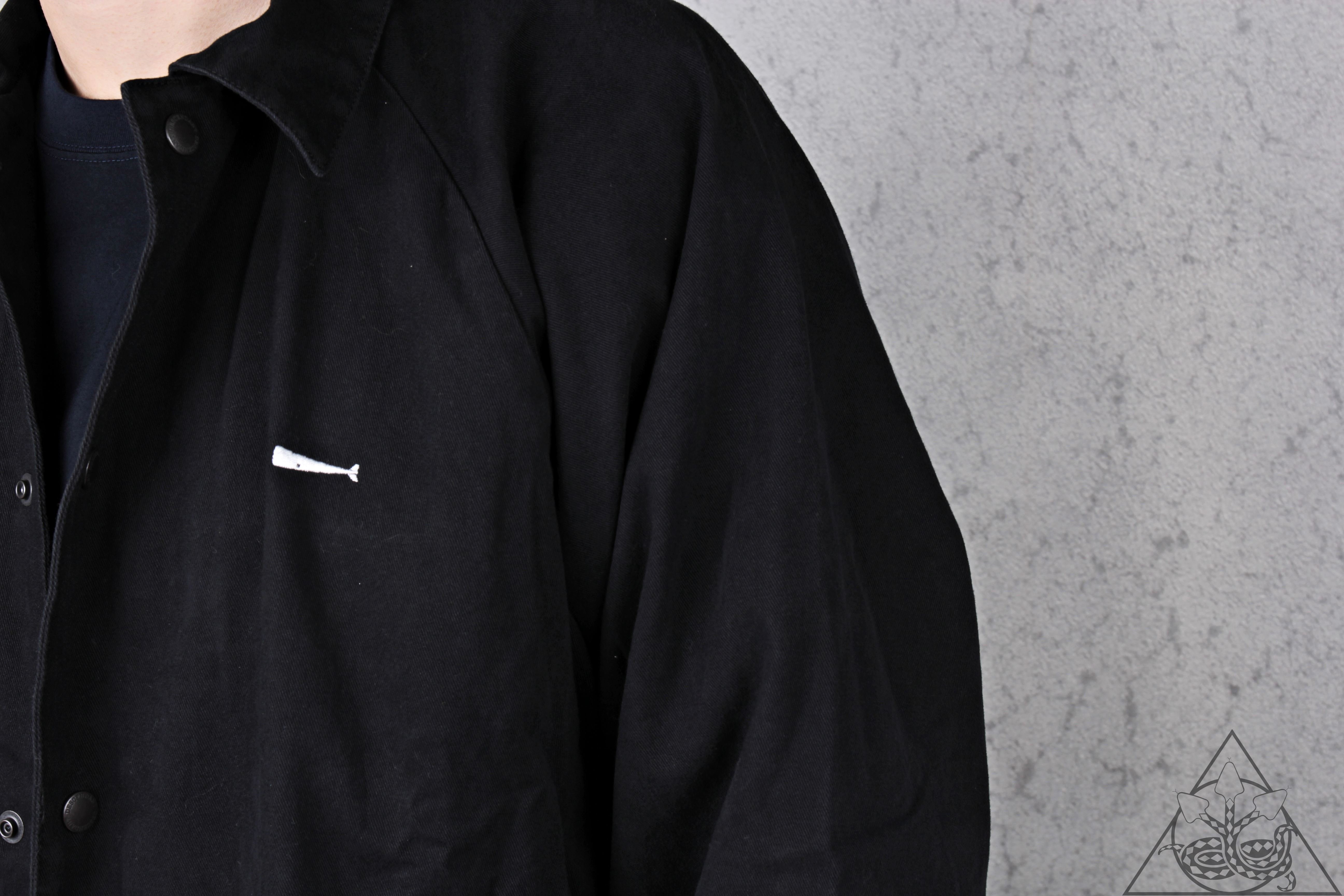 DESCENDANT 2019AW PE TWILL JACKET M 黒 - ブルゾン