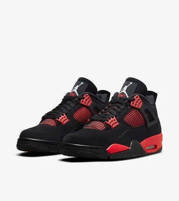 NIKE Air Jordan 4 Crimson Red Thunder CT8527-016 黑紅紅雷電| Yahoo