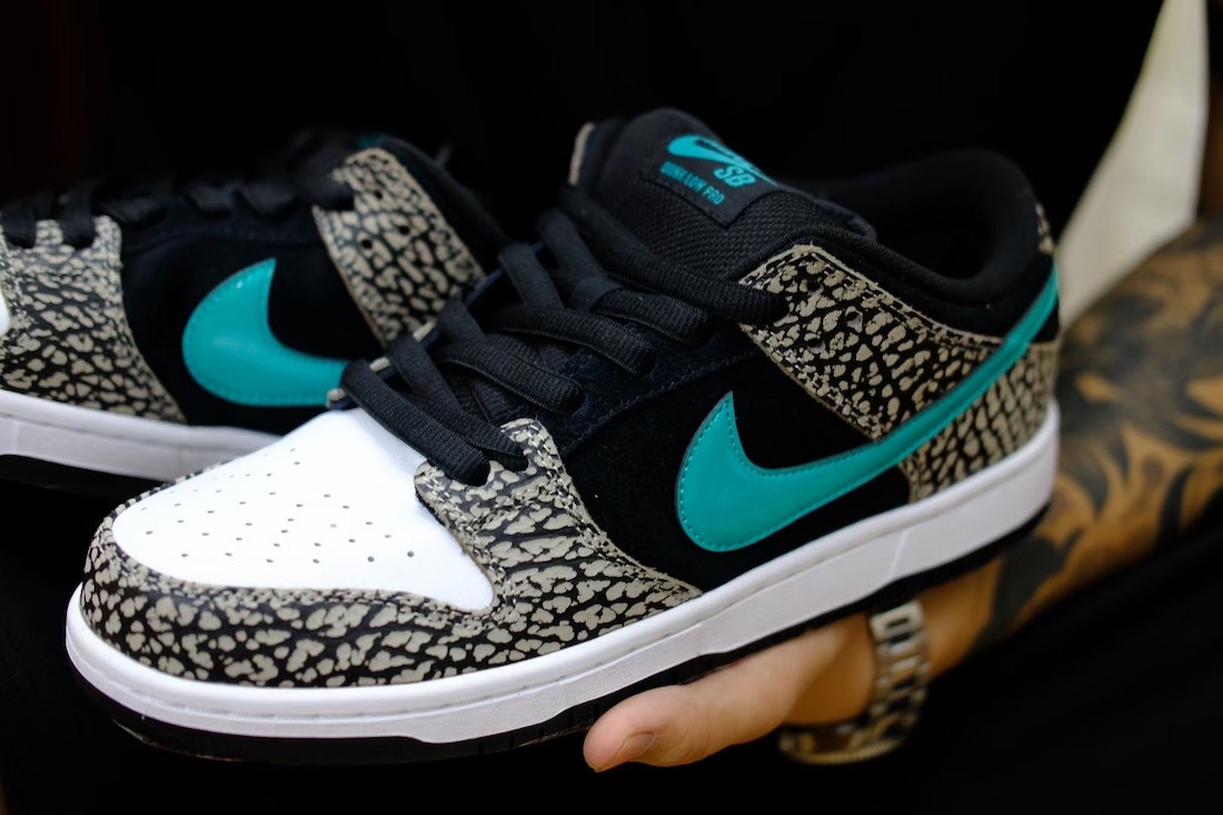 鋒仔球鞋】Nike SB Dunk Low Pro Elephant 爆裂紋大象限量款式BQ6817