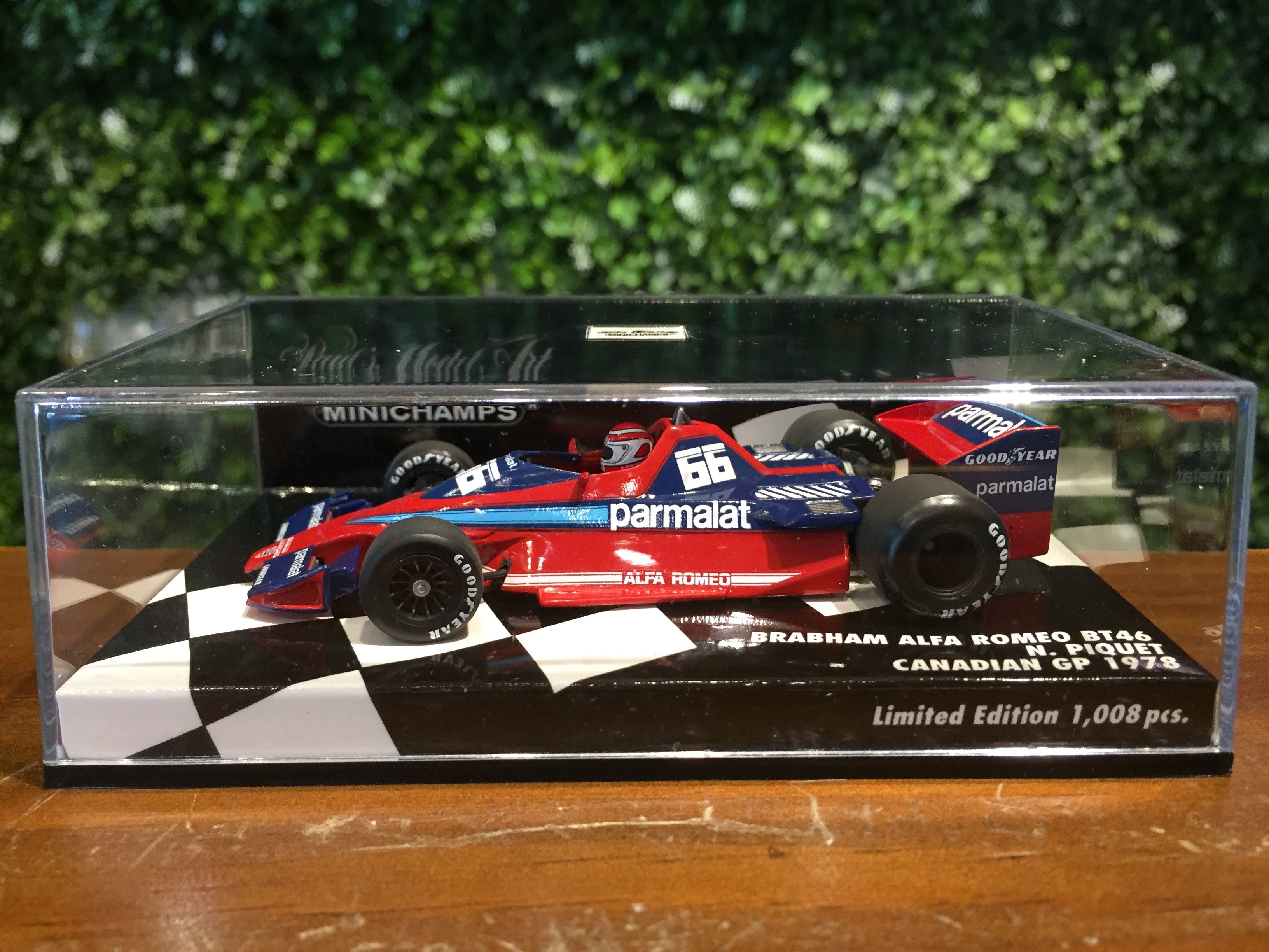 BRABHAM ALFA ROMEO BT46 PIQUET CANADIAN GP - 1978-Minichamps 1:43