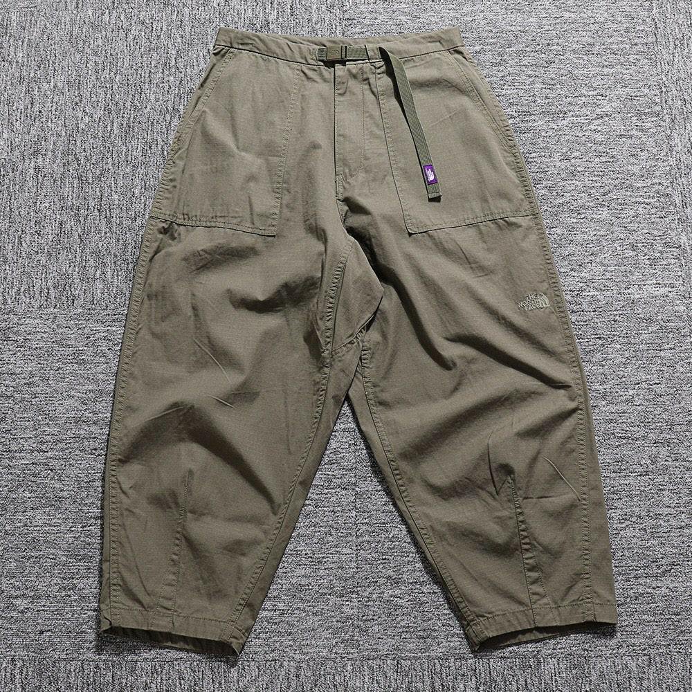 THE PURPLE LABEL Ripstop Wide Cropped Pants紫標闊腿褲| Yahoo奇摩拍賣