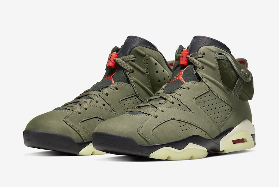 新品未使用】24cm Travis Scott × Nike AJ6 激安 専門 店 スニーカー