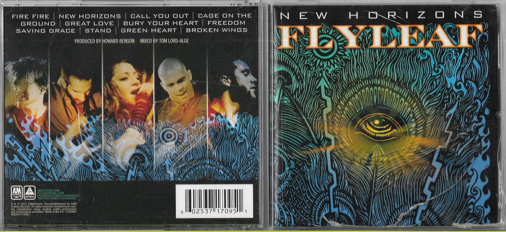【二手CD】Flyleaf 飛葉樂團：New Horizons 新視界《歐版》