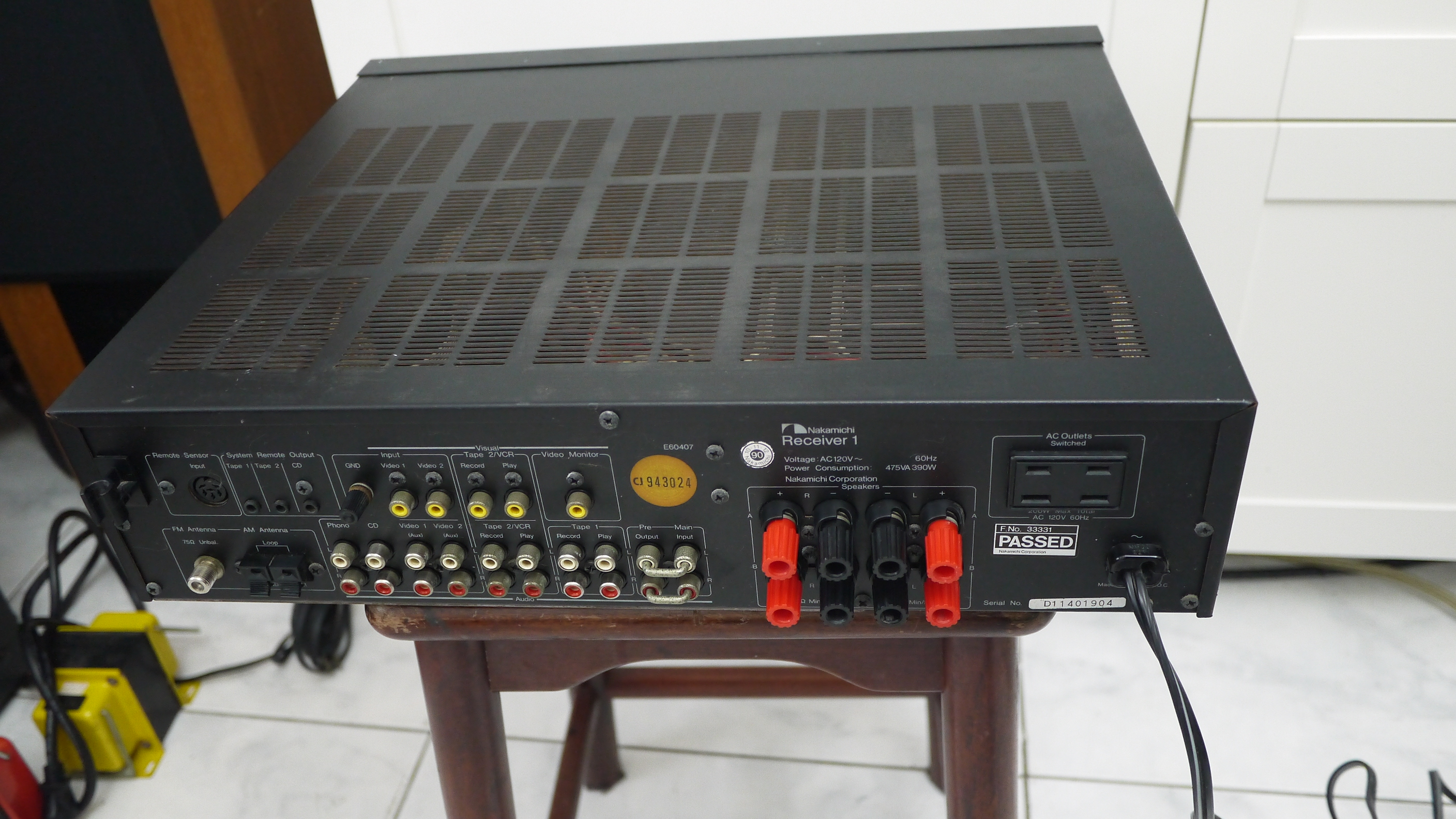 Nakamichi Receiver 1擴大機( amc rotel denon nad USHER請參考