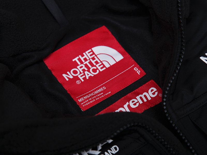 2018 Supreme The North Face Expedition Fleece Jacket 羊毛保暖黑