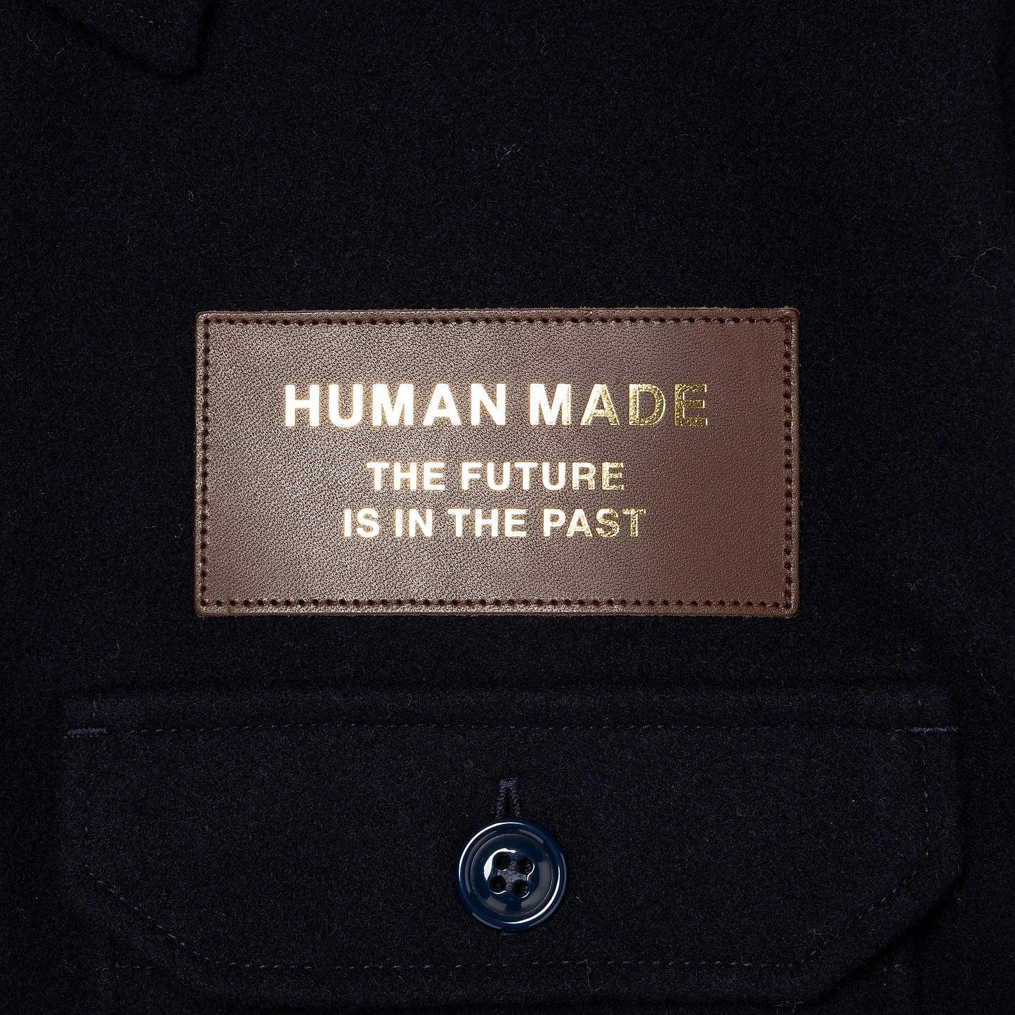 日貨代購CITY】2023AW HUMAN MADE WOOL CPO SHIRTS LV 愛心襯衫