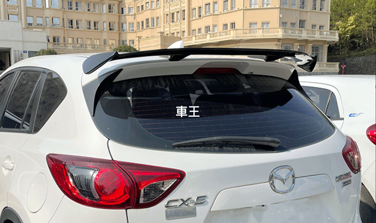 【車王汽車精品百貨】馬自達 MAZDA CX3 CX-3 飛機翼 尾翼 壓尾翼 改裝尾翼 定風翼 導流板