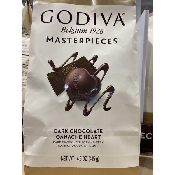 GODIVA 歌帝梵心型黑巧克力(含餡) 415公克-吉兒好市多COSTCO代購