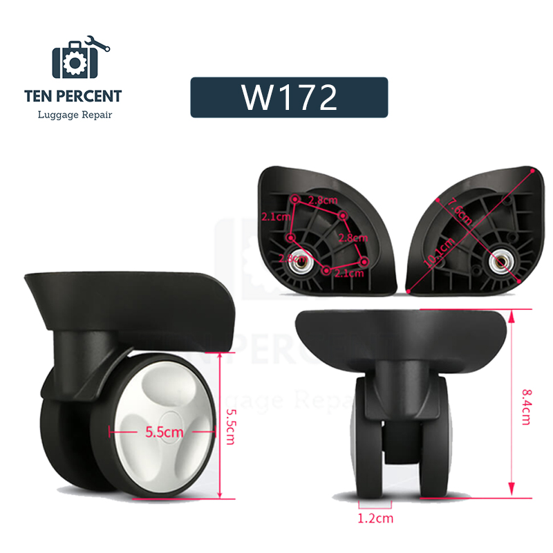 新秀麗美國旅行者行李箱輪子DIY維修旅行箱輪零件更換修理維修服務推薦 -W172飛機輪
