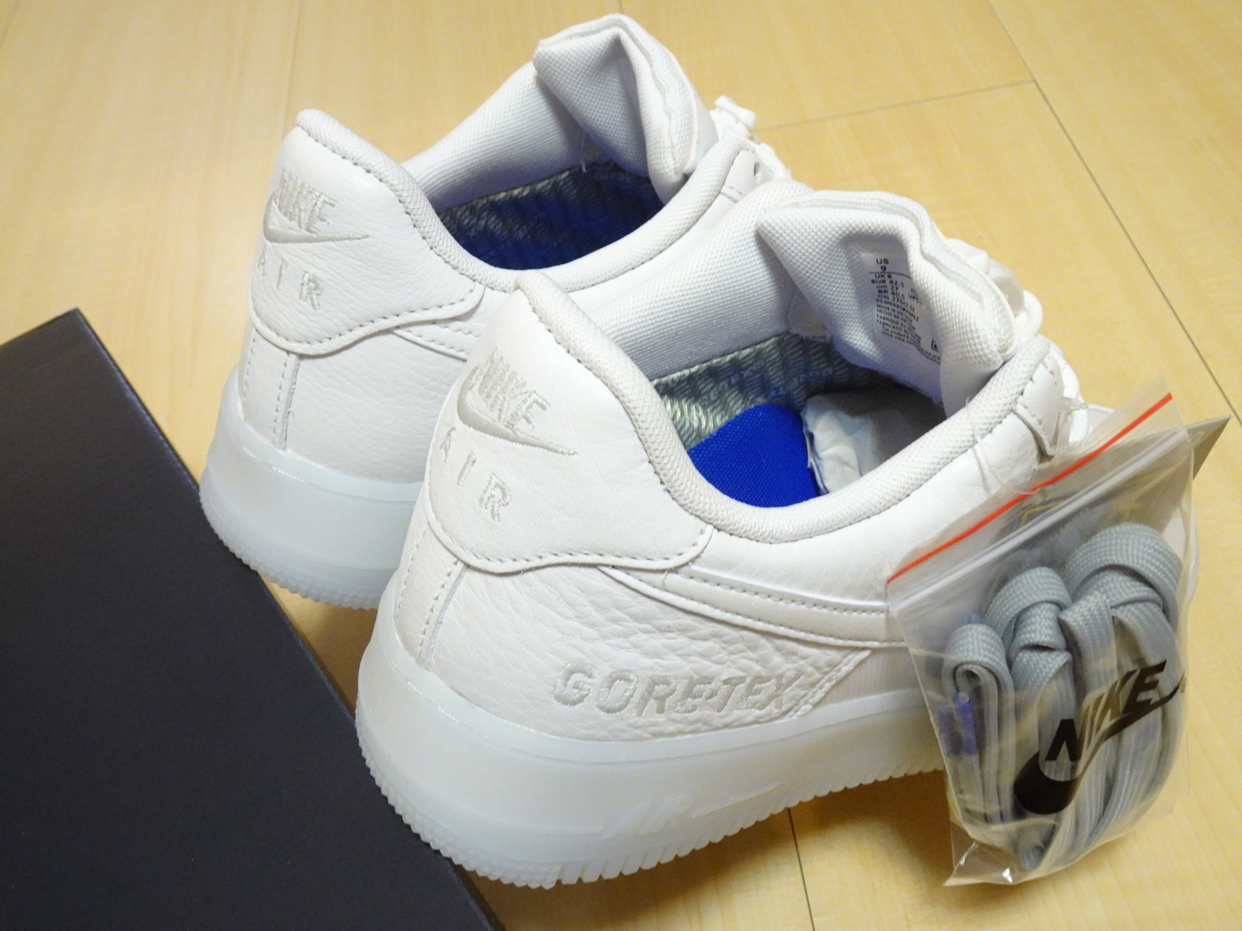 NIKE AIR FORCE 1 GTX GORE-TEX 空軍一號白色冰底防水機能鞋V-LONE