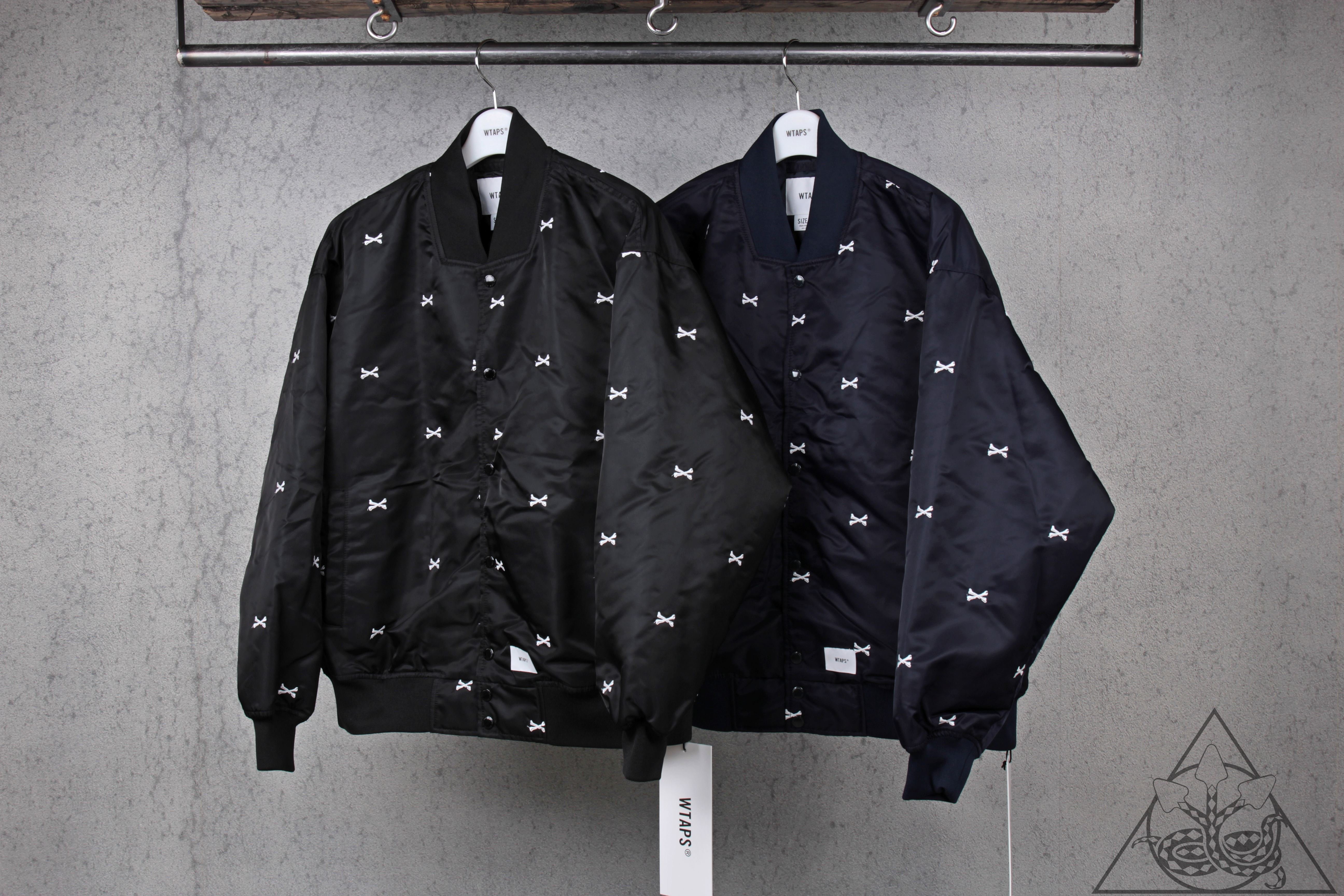 HYDRA】Wtaps Jacket Nylon Twill Textile 刺繡外套骨頭【WTS170