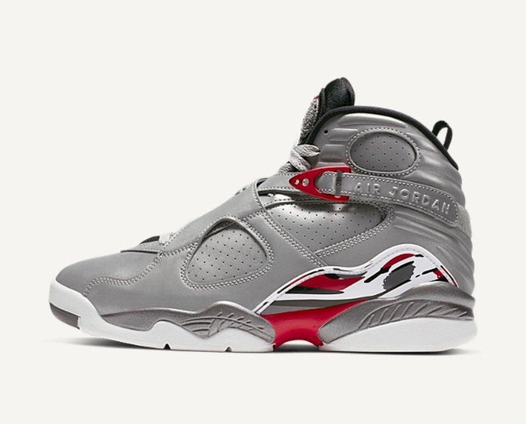 jordan 8 reflect silver