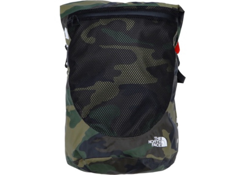 未使用 Supreme The north face backpack 迷彩-