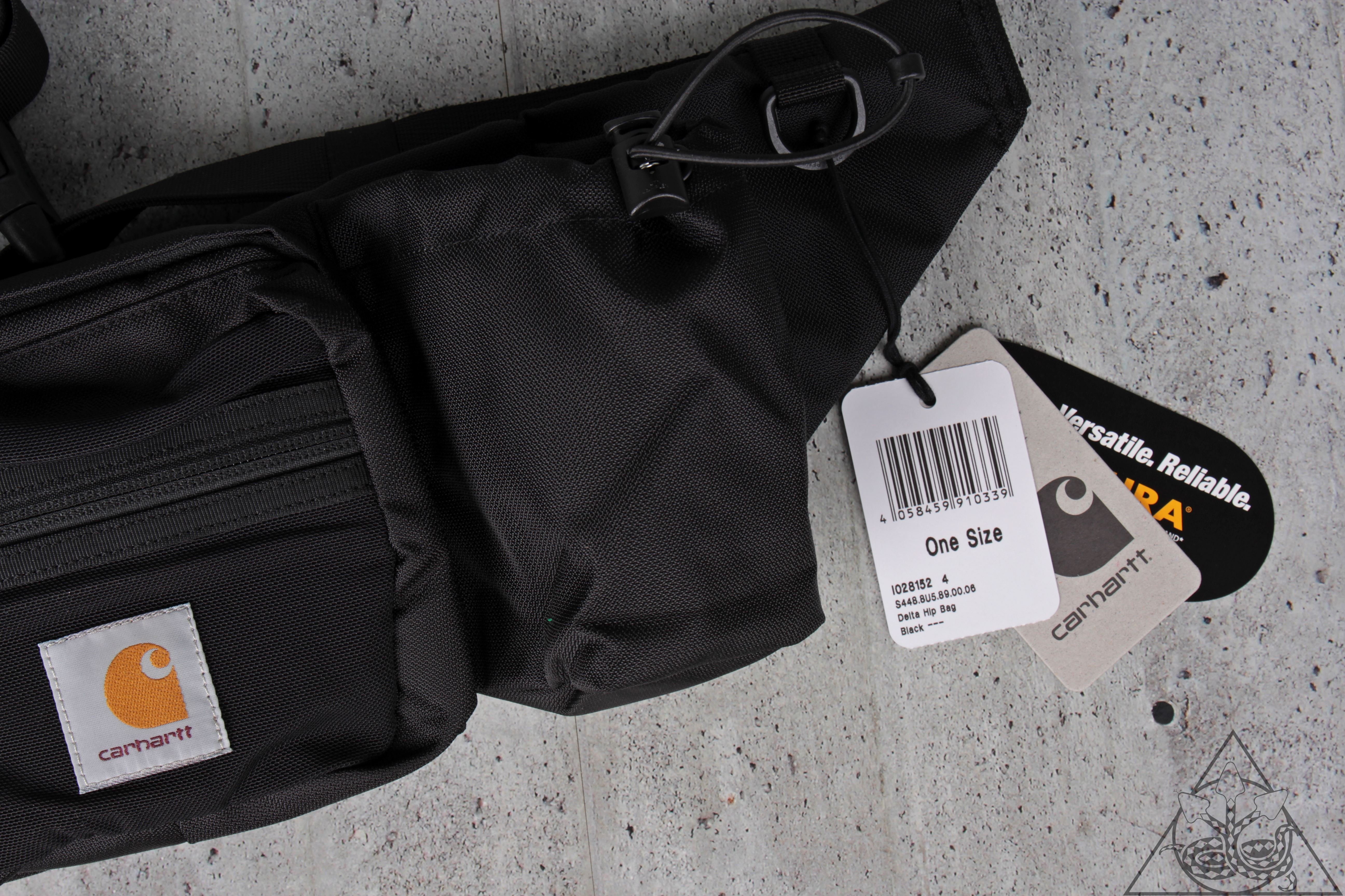 HYDRA】Carhartt WIP Delta Hip Bag 腰包側背包黑色【CATW17】