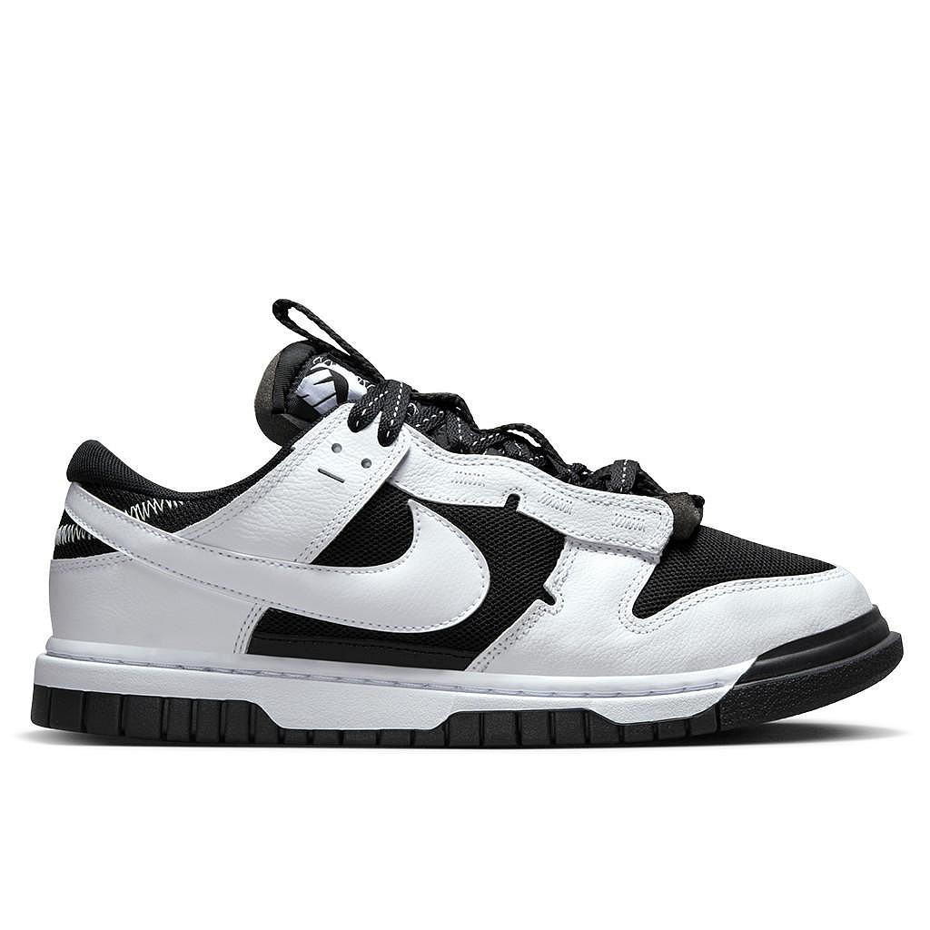 A-KAY0】NIKE AIR DUNK JUMBO REVERSE PANDA WHITE BLACK 白黑【DV0821