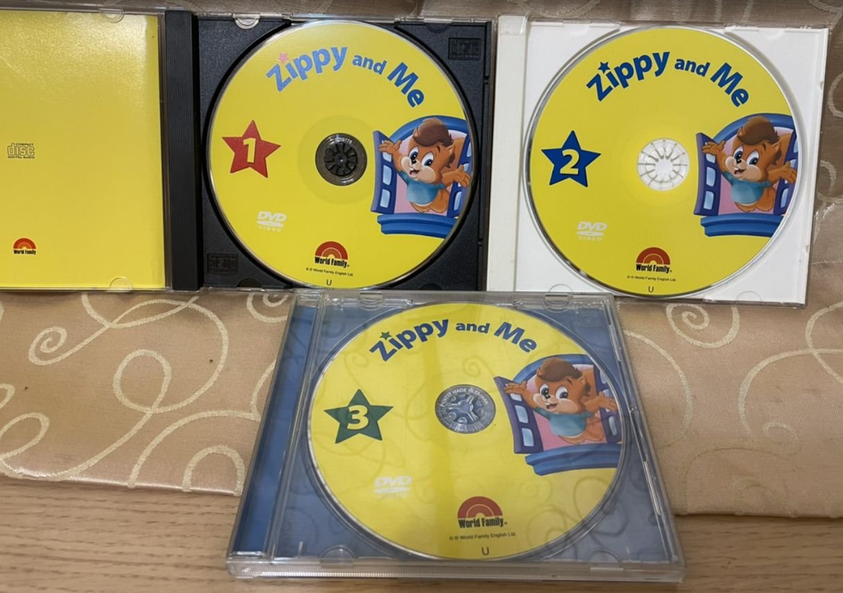 Zippy and Me CD DVD-