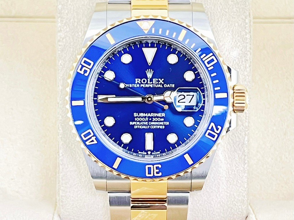 賀成交【英皇精品集團 】ROLEX 勞力士 Submariner 126613 LB 半金藍水鬼