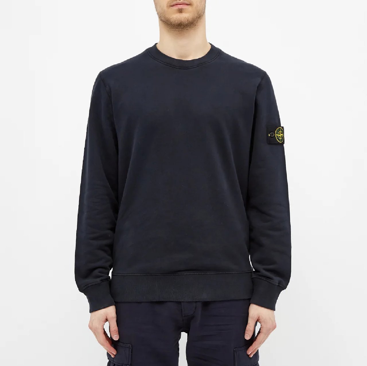 Stone island garment dyed sweatshirt 厚棉圓領大學T 衛衣長袖上衣