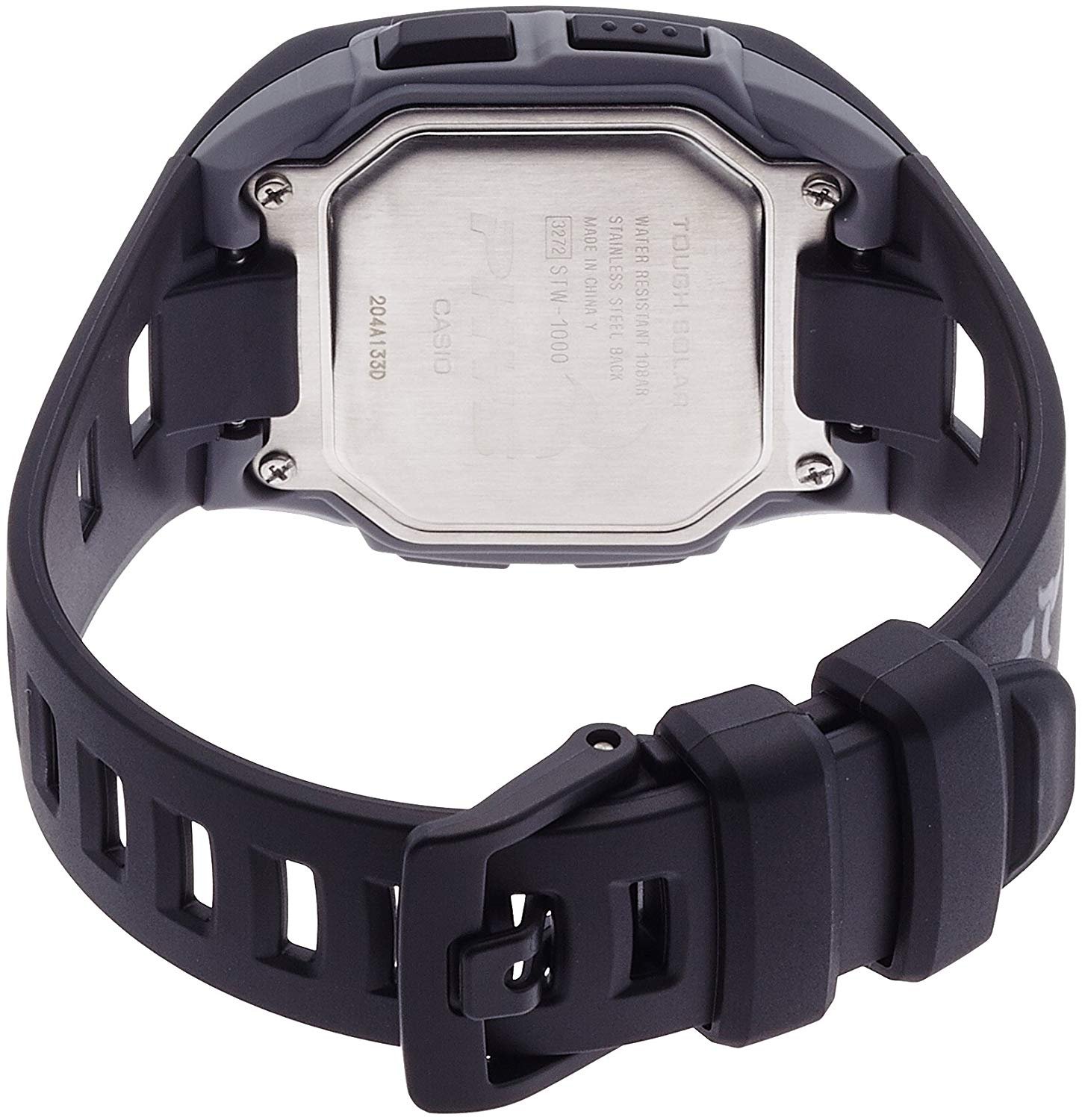 日本正版CASIO 卡西歐PHYS STW-1000-1JF 電波錶男錶太陽能充電日本代購