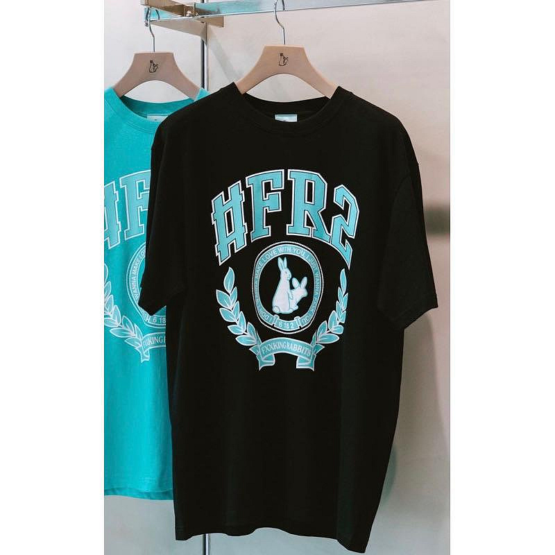 Fr2 College logo Tee 沖繩限定黑短袖| Yahoo奇摩拍賣