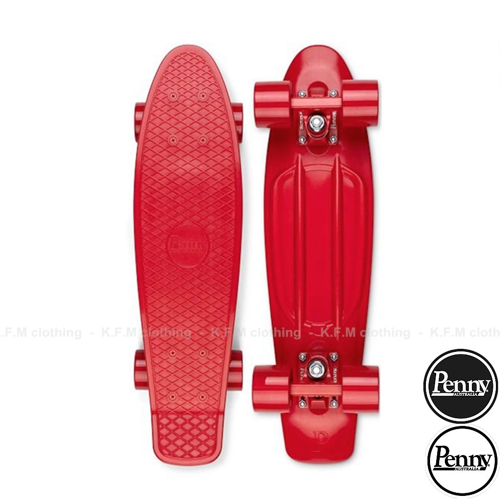 【 K.F.M 】Penny Skateboards 2021 RED 膠板 交通板 滑板 22吋 正紅色