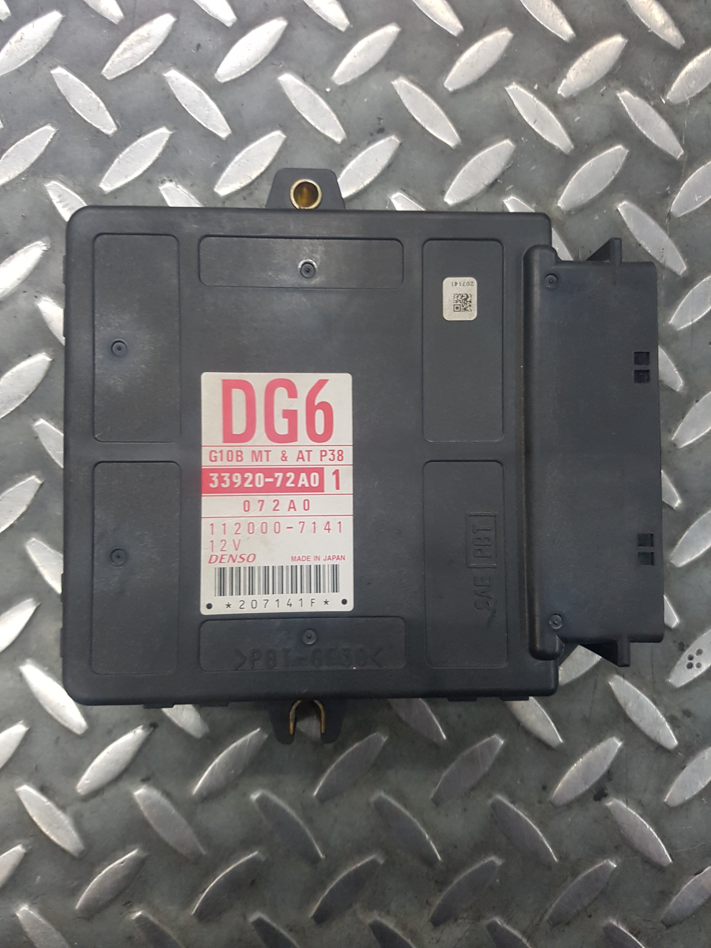 FORD 好幫手 PRZ 1.0 1000CC電腦 引擎電腦 33920-72AO DG6 行車電腦 非整修品 手排車用