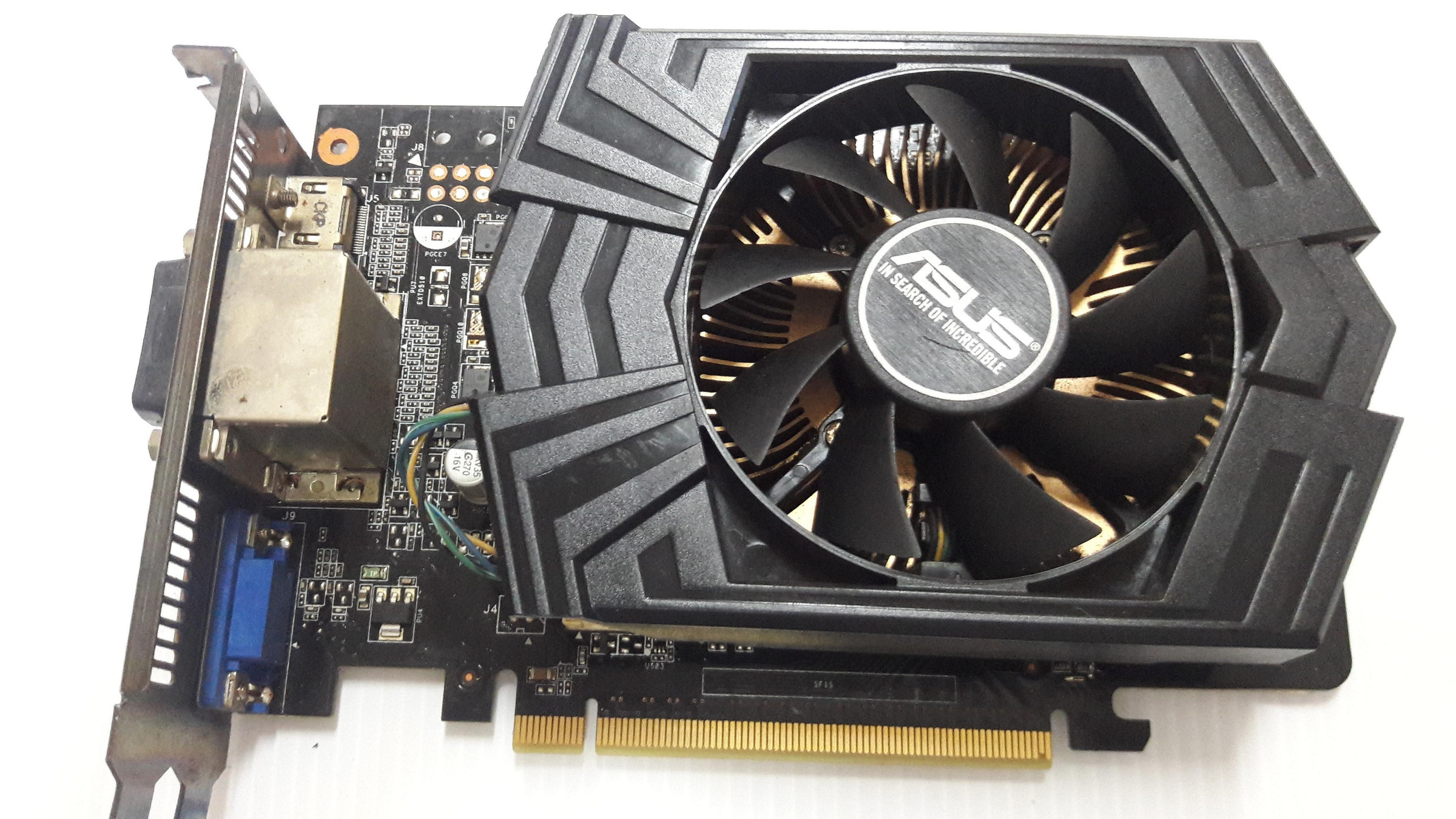 (台中)華碩顯示卡 GTX750TI-PH-2GD5 中古良品不用外接六pin電源