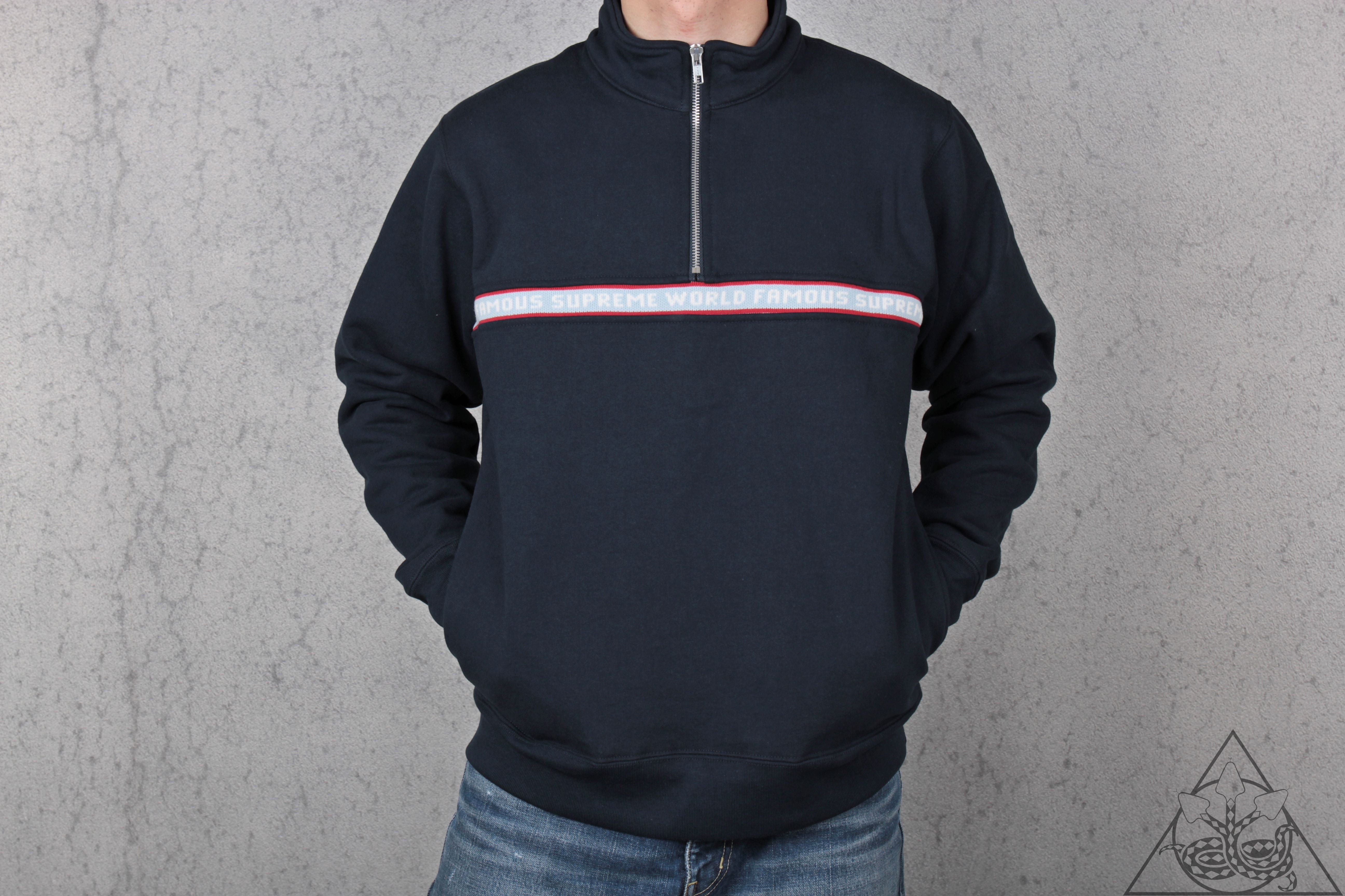 HYDRA】Supreme World Famous Half Zip Sweat 衛衣大學T 【SUP365